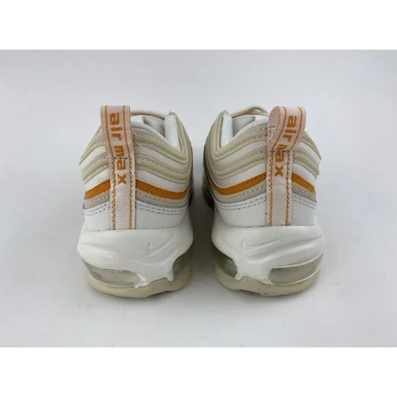 Nike Air Max 97 Beige Orange Women's Sneakers Shoes Tan Phantom Curry DQ8594 001 - Picture 6 of 12
